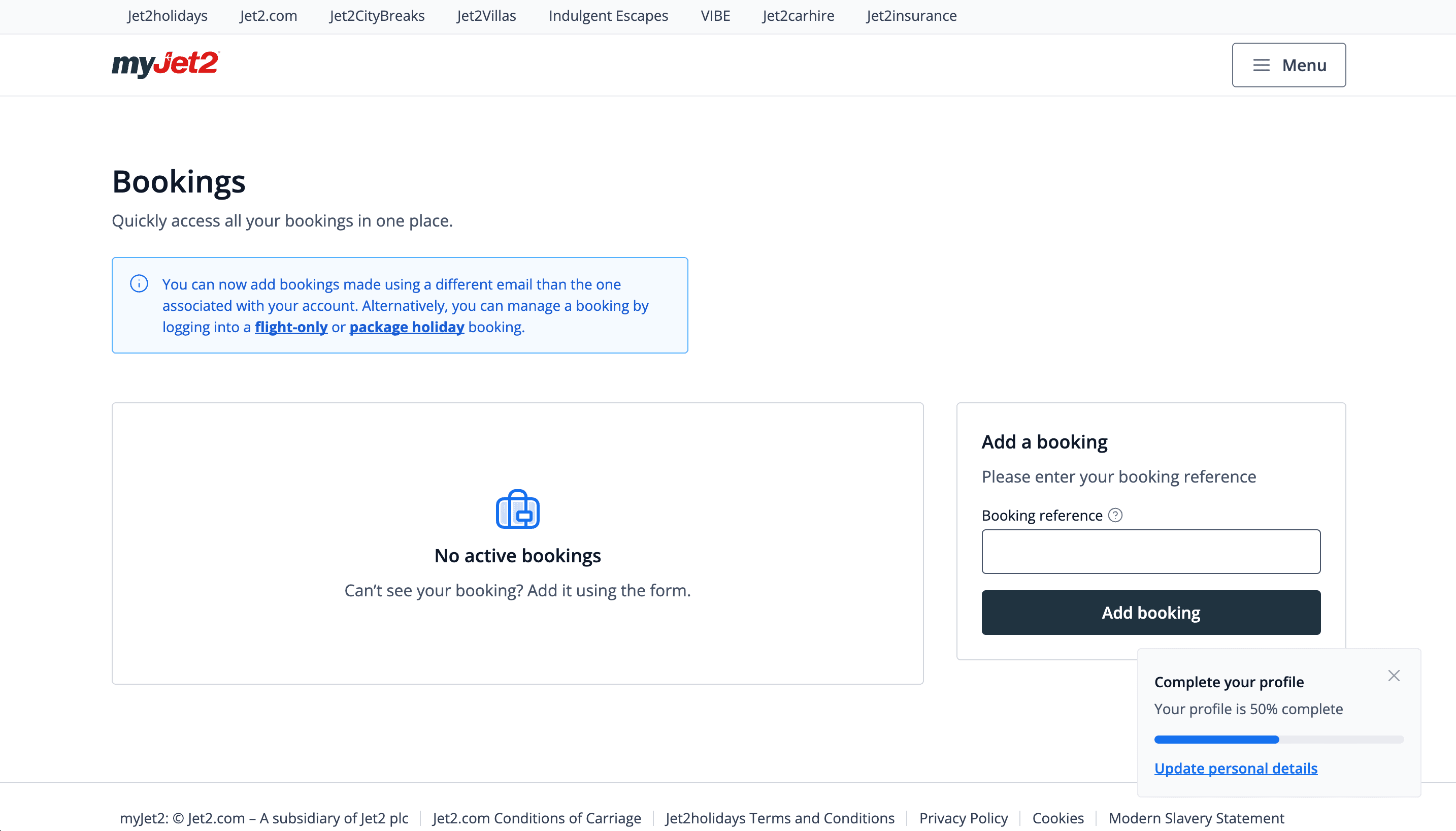Preview of myJet2 case study